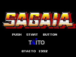 Sagaia (Europe) Title Screen